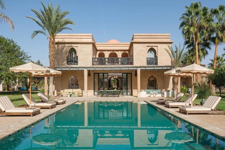 Riad marocain avec piscine